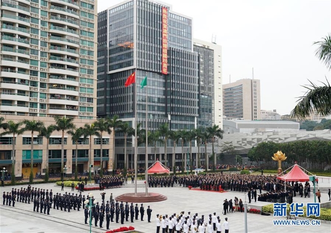 (澳门回归20周年·新华全媒头条·图文互动)(5)盛世濠江恰如春——习近平主席视察澳门特别行政区纪实