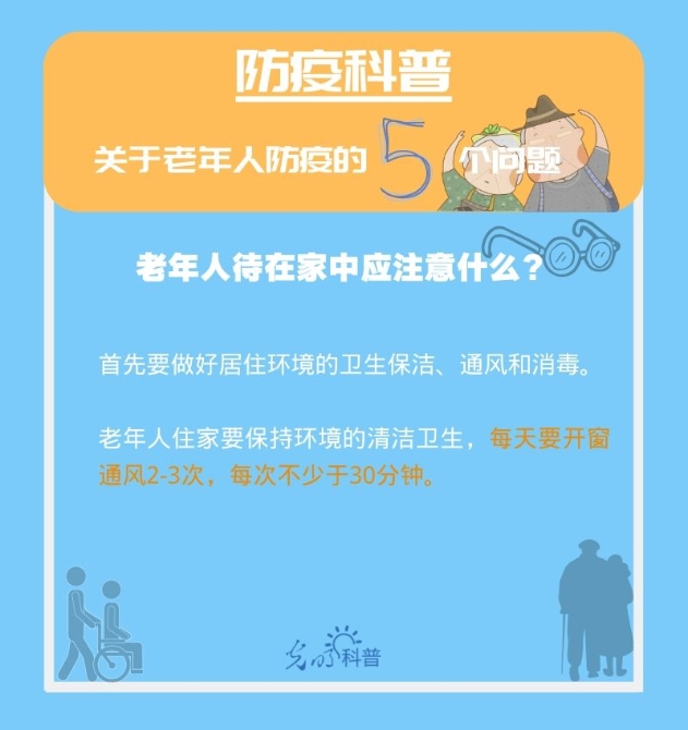 【防疫科普】高危人群注意!关于老年人防疫的5个问题 【防疫科普】高危人群注意!关于老年人防疫的5个问题