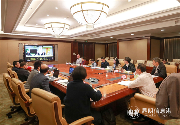 “中美新型冠状病毒科研攻关专家组”第二次视频会议现场 “中美新型冠状病毒科研攻关专家组”第二次视频会议现场