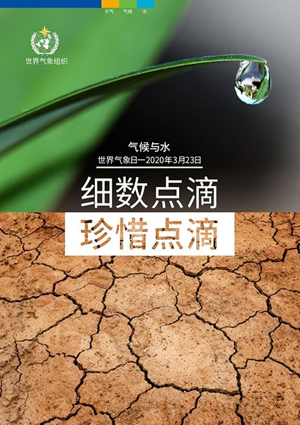 2020年世界气象日中文版海报