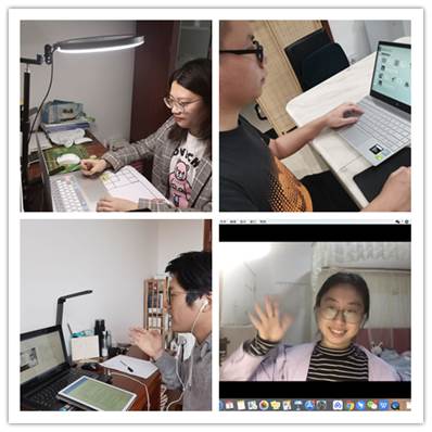 志愿者为孩子们授课