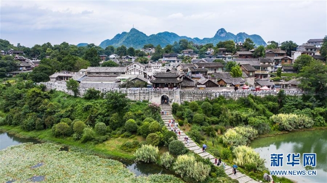 （环境）（1）夏日古镇风光美