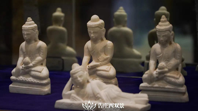 约300-350年的缅甸卧式佛像 约300-350年的缅甸卧式佛像