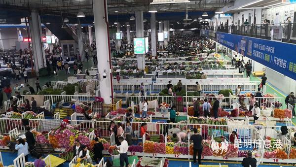 斗南花花世界交易现场