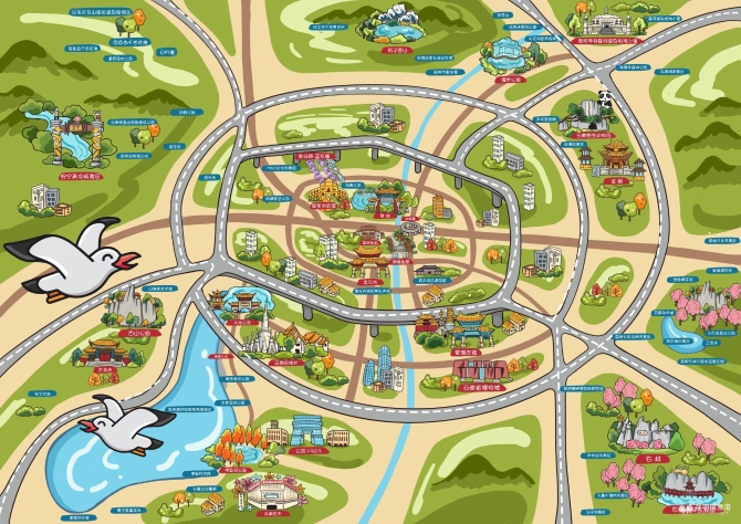 昆明旅游热门打卡地图