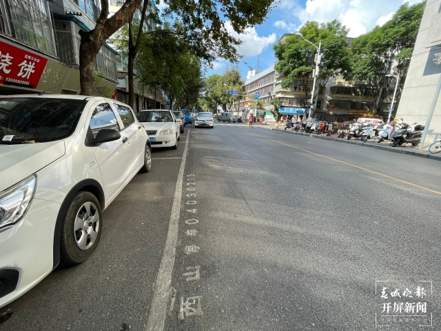 停车(春城晚报-开屏新闻记者 孙琴霞 罗宗伟 张田睿 摄)