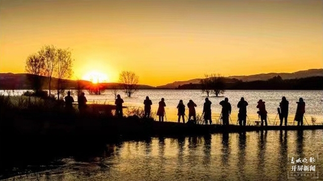 开屏策划|冬至云南—会泽念湖(开屏新闻记者及通讯员 摄)