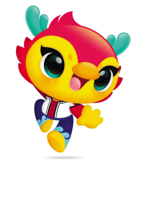 吉祥物“隆隆”。 　　资料图