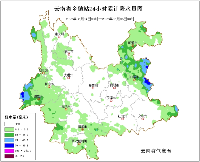 未来3天云南大部有雨，这些地方还有强对流天气...