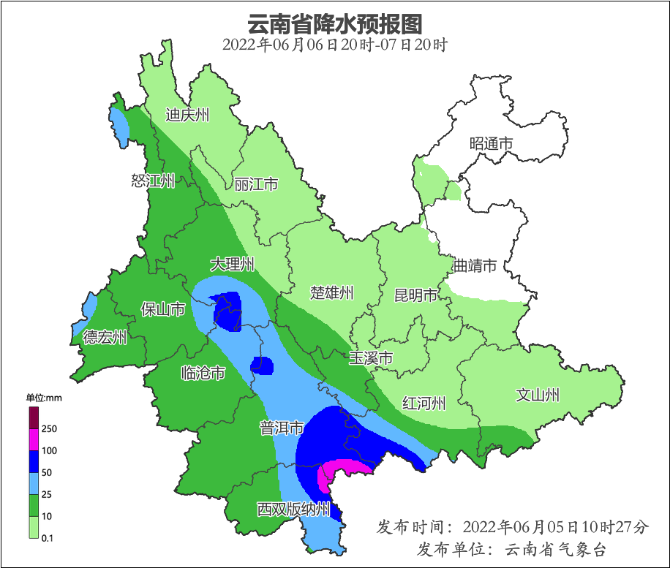 未来3天云南大部有雨，这些地方还有强对流天气...
