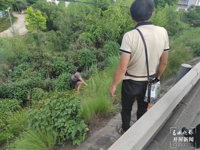 保山一女子与男友吵架后在高速路“躺平（开屏新闻记者 崔敏 通讯员 李海东 郑宇旸 李红幸 摄）