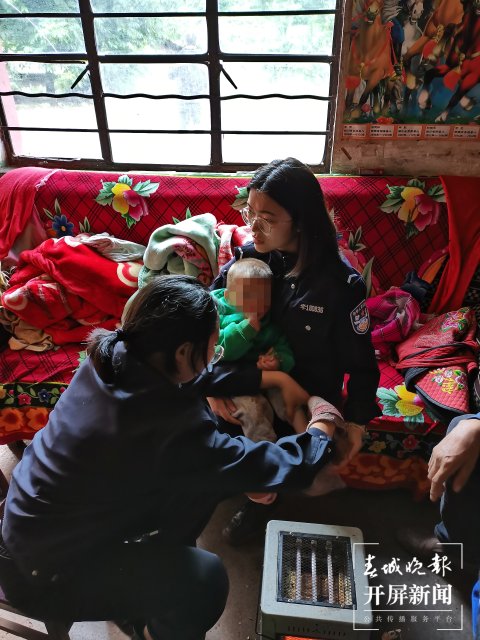 云南宣威2岁男童走失（开屏新闻记者 蒋琼波 通讯员 吕林彦 摄）