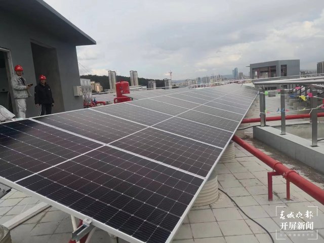 昆明五华区29个项目集中开工（春城晚报-开屏新闻记者 杨质高 实习生 何栩祯 通讯员 柴树飞 戎天乐 摄）