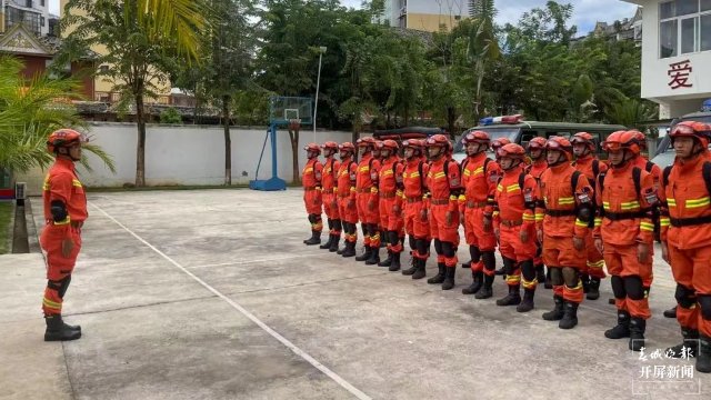 四川甘孜6.8级地震,普洱森林消防做好增援准备