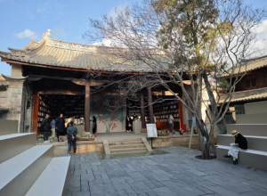 云南大理的先锋巍山崇正书院是书店，也是旅游打卡地，还举办各类文化交流活动 　　巍山县委宣传部 供图