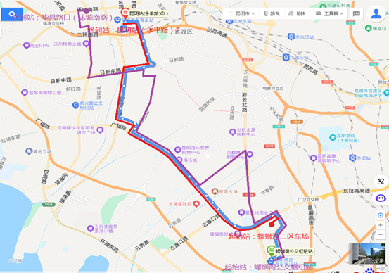 （采访传编辑）出行更便捷！昆明11条公交线路12月1日起调整 7.jpg