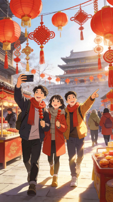 【新春走基层】万象AI记丨春节档文旅,既是风景又是年味 【新春走基层】万象AI记丨春节档文旅,既是风景又是年味