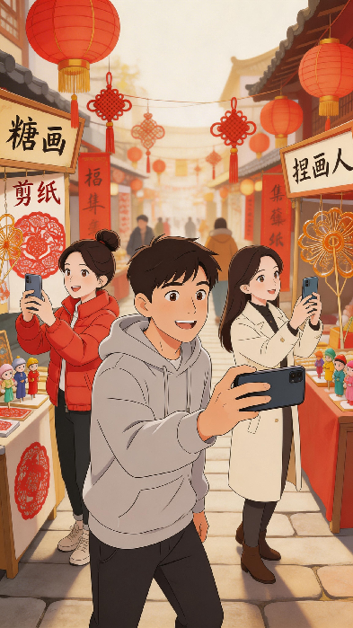 【新春走基层】万象AI记丨春节档文旅,既是风景又是年味 【新春走基层】万象AI记丨春节档文旅,既是风景又是年味