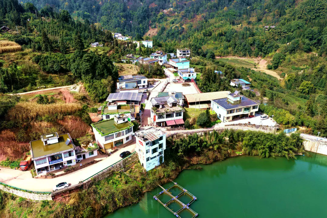 2026年3月3日拍摄于云南盐津县兴隆乡大田村（图为大田村建设的美丽乡村） (1).jpg