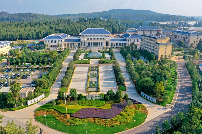 新馆风貌航拍图