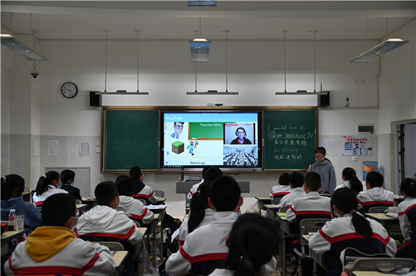 昆明长城中学新城校区双师课堂