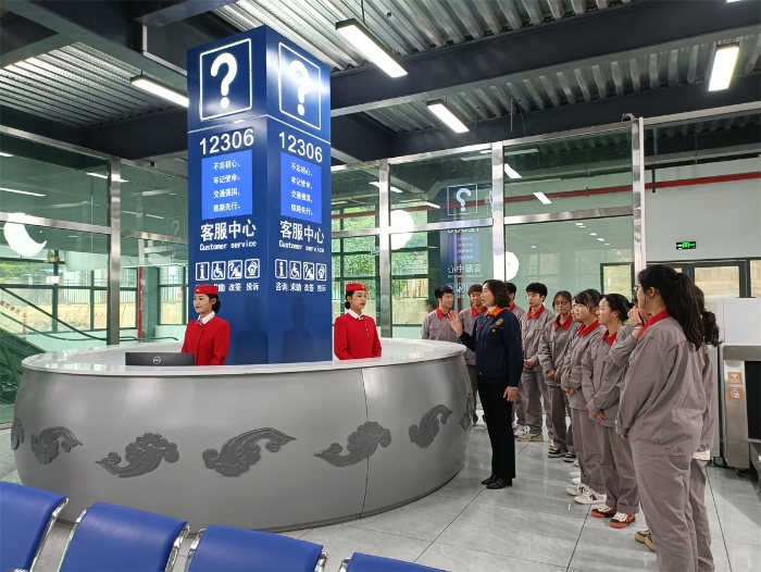 客运站实训室授课