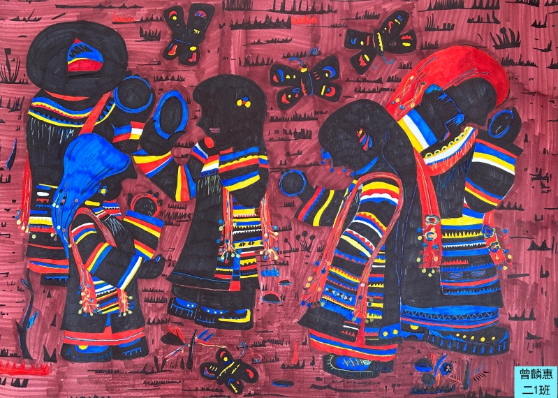 曾麟惠+7岁+昆理工附小+《赶街天》+郑旭