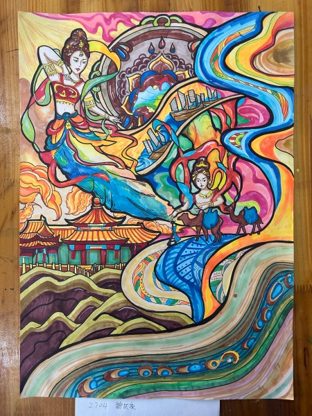 昆五中八年级4班黎贝衣