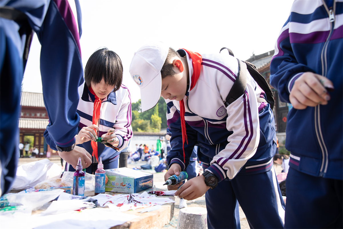 学习非遗技术——扎染_副本